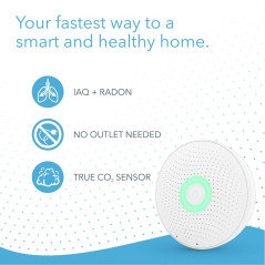 Airthings Wave Plus, the air purifier