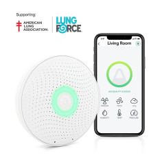 Airthings Wave Plus, the air purifier