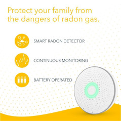 Airthings 2950 Wave, un détecteur de radon intelligent