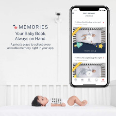 Nanit Pro Smart Baby Monitor: HD Video, Sleep Tracking & Breathing Monitoring - Peace of Mind Guaranteed!