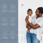 Nanit Pro Smart Baby Monitor: HD Video, Sleep Tracking & Breathing Monitoring - Peace of Mind Guaranteed!
