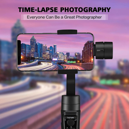 Hohem iSteady Mobile+: 3-Axis Smartphone Gimbal Stabilizer for Pro-Level, Smooth Videos
