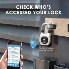 eGeeTouch Cadenas Bluetooth Extérieur Intelligent: Sécurité Connectée & Étanche