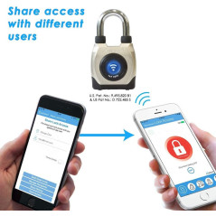 eGeeTouch 3rd GEN, the connected padlock