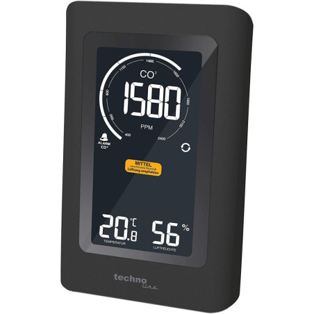 Technoline WL1030: Smart CO2 Meter - Breathe Easier with Advanced Air Quality Monitoring