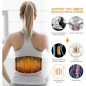 Back Pain Relief Heating Pad with Massage: Cordless, Customizable Heat & Vibration Back Pain Relief Heating Pad with Massage: Cordless, Customizable Heat & Vibration