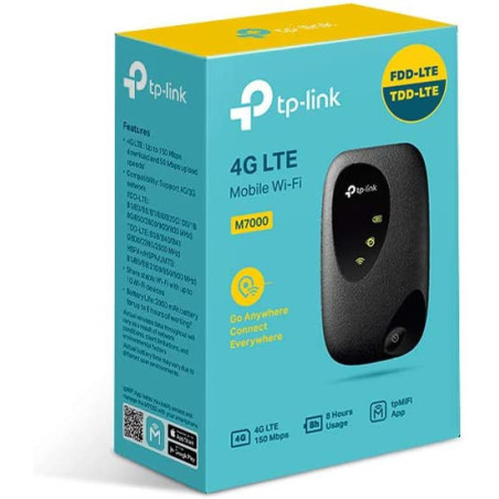 TP-Link M7000: 4G LTE Mobile Wi-Fi Hotspot - Stay Connected On-the-Go!