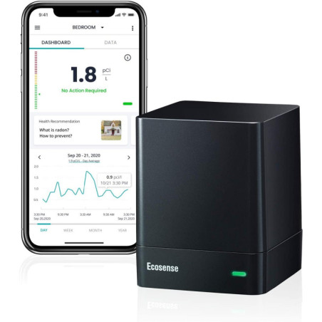 Ecosense EcoQube, the cube to measure Radon