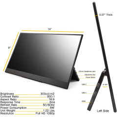 SideTrak Solo 15.8", le moniteur latéral de 15,8 pouces