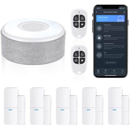 Tolviviov, an alarm system for the house
