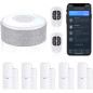 Système dAlarme Maison Sans Fil Tolviviov : Sécurité Facile & Connectée avec Alexa Système dAlarme Maison Sans Fil Tolviviov : Sécurité Facile & Connectée avec Alexa