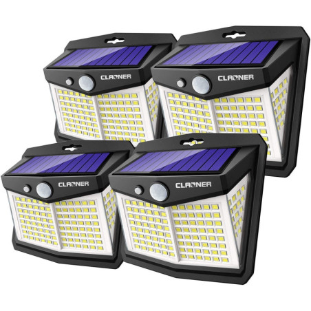 Claoner Solar Lights, the motion sensor street lights