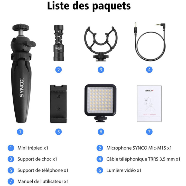 SYNCO Vlogger Kit 2: Your Complete Smartphone Video Studio for Stunning Content SYNCO Vlogger Kit 2: Your Complete Smartphone Video Studio for Stunning Content