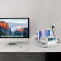 Station de Charge Alxum 120W: Organisez et Chargez 10 Appareils Rapidement! (USB-C & QC 3.0) Station de Charge Alxum 120W: Organisez et Chargez 10 Appareils Rapidement! (USB-C & QC 3.0)