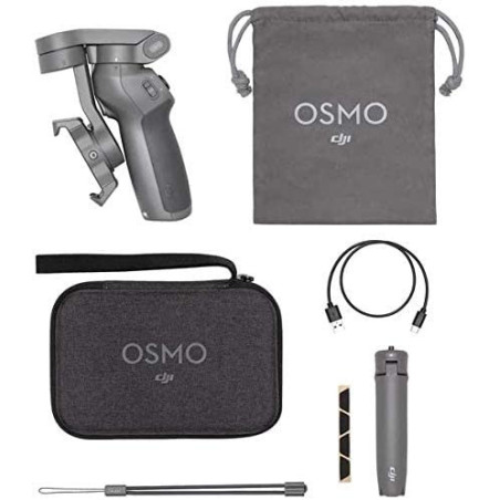 DJI Osmo Mobile 3 Combo: Stabilisateur Smartphone Pliable – Vidéos Pro Faciles!