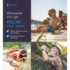 Lishtot TestDrop Pro, le testeur de qualité d'eau