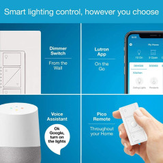 Lutron Caseta, le contrôle de lumière connecté