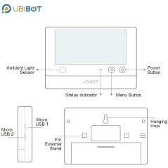 UbiBot WS1 Pro, le dispositif hygromètre et thermomètre