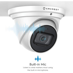 Amcrest UltraHD PoE Outdoor, pour une totale sécurité en