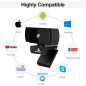 Webcam FHD NexiGo avec Autofocus : Capturez des Vidéos Impeccables et un Son Clair pour vos Appels et Streaming ! Webcam FHD NexiGo avec Autofocus : Capturez des Vidéos Impeccables et un Son Clair pour vos Appels et Streaming !