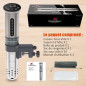 KitchenBoss Sous Vide: Precise, Delicious Cooking at Home! Waterproof & Easy to Clean