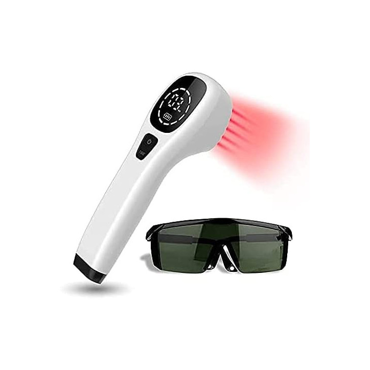YJT Thérapie Laser : Soulagement Douleur Intense à Domicile - Lumière Rouge 650nm & 808nm YJT Thérapie Laser : Soulagement Douleur Intense à Domicile - Lumière Rouge 650nm & 808nm