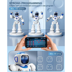 Ruko Smart Bot: Robot Educatif Programmable et Interactif pour Enfants (4+)