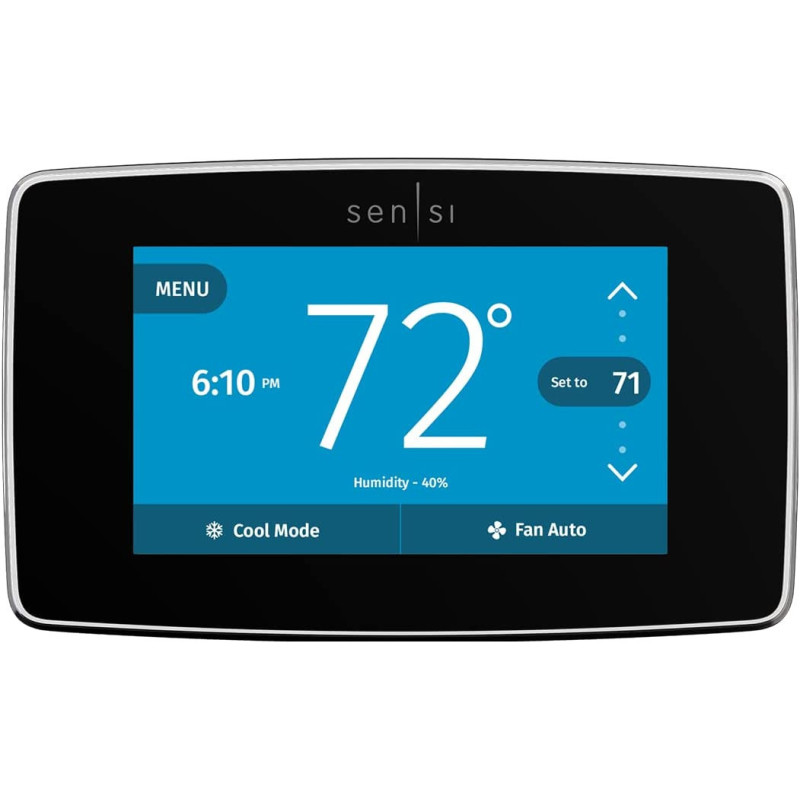 Emerson Wi-Fi smart thermostat ST75, le thermostat intelligent