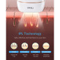 FDA-Cleared IPL Hair Removal Device - 999,999 Flashes - Permanent & Painless Hair Reduction for Face & Body