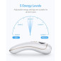 FDA-Cleared IPL Hair Removal Device - 999,999 Flashes - Permanent & Painless Hair Reduction for Face & Body