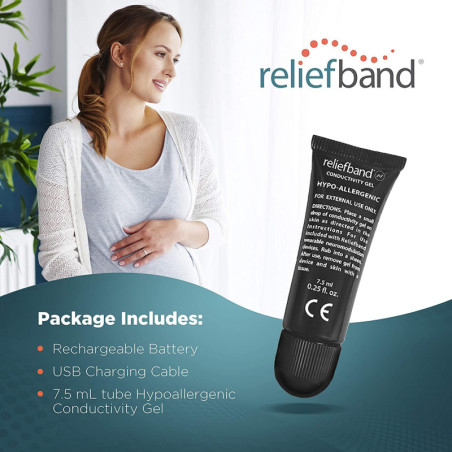 Reliefband Premier : Bracelet Anti-Nausée, Vomissements & Mal des Transports - Solution Naturelle et Efficace