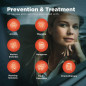 Reliefband Premier : Bracelet Anti-Nausée, Vomissements & Mal des Transports - Solution Naturelle et Efficace