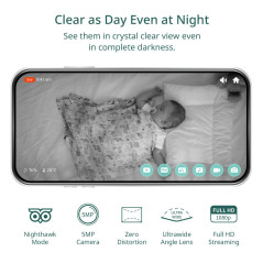 Pixsee 500073415, Le moniteur intelligent pour bébé