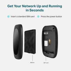 TP-Link M7200, un point d'accès mobile