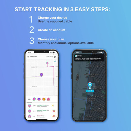 Spy Tec GL300 GPS Tracker: Real-Time Location & Peace of Mind - Track Vehicles, Assets, & Loved Ones
