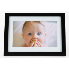 Skylight Frame: 10 inch WiFi Digital Picture Frame, Email Photos from Anywhere, Touch Screen Display, Effortless One Minute