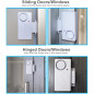 Wsdcam Wireless Door & Window Alarm: Remote Control Home Security - Peace of Mind!