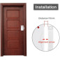 Wsdcam Wireless Door & Window Alarm: Remote Control Home Security - Peace of Mind!