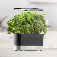 AeroGarden Harvest - Indoor Garden with LED Grow Light, Black