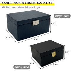 briidea Faraday Box Key Fob Protector, RFID Signal Blocking Box, Faraday Box Signal Blocking Shielding Box for Car Key