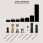 Pepper Cannon: Grind Like a Pro! High-Output Pepper Mill - Fast, Durable, & Consistent Pepper Cannon: Grind Like a Pro! High-Output Pepper Mill - Fast, Durable, & Consistent
