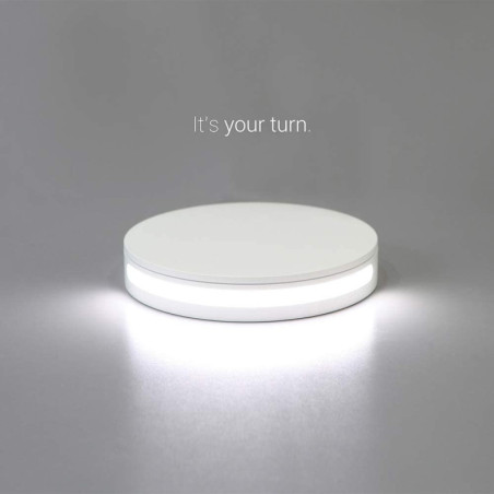Foldio360: Smart Turntable for Stunning 360° Product Photos - Easy Smartphone Control!