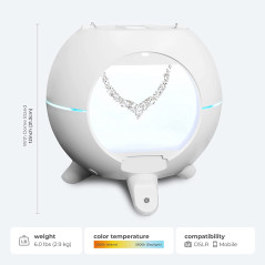 Foldio360 Smart Dome: Illuminate & Automate 360 Product Photography
