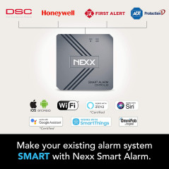 Nexx: Contrôlez Votre Système dAlarme à Distance! Compatible Alexa & Google