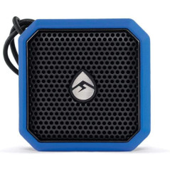 ECOXGEAR EcoPebble Lite GDI-EXPLT502 Rugged Waterproof Floating Portable Bluetooth Wireless 5-Watt Mini Smart Speaker (Blue)