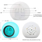 Kids Star Projector Alarm Clock: 7-Color Night Light & Temperature Display - Perfect Gift! Kids Star Projector Alarm Clock: 7-Color Night Light & Temperature Display - Perfect Gift!