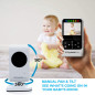 Babysense Video Baby Monitor: Secure, Long Range with Night Vision & Two-Way Talk Babysense Video Baby Monitor: Secure, Long Range with Night Vision & Two-Way Talk