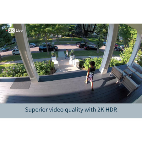 Arlo Pro 4: Wireless 2K HDR Security Camera with Color Night Vision - Protect What Matters Most!