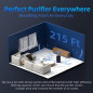 AROEVE Air Purifier: Breathe Easy with HEPA Filter, Aroma Diffuser, & Whisper-Quiet Sleep Mode AROEVE Air Purifier: Breathe Easy with HEPA Filter, Aroma Diffuser, & Whisper-Quiet Sleep Mode
