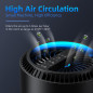 AROEVE Air Purifier: Breathe Easy with HEPA Filter, Aroma Diffuser, & Whisper-Quiet Sleep Mode AROEVE Air Purifier: Breathe Easy with HEPA Filter, Aroma Diffuser, & Whisper-Quiet Sleep Mode